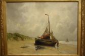 DEKKER Henk Vissersboot Op Het Strand DEKKER Henk Vissersboot Op Het Strand
