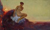 DEL SORDO Alfredo Nudo Su Scogli DEL SORDO Alfredo Nudo Su Scogli