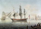 DELACOUR F.J. The East Indiaman "worcester" At Anchor DELACOUR F.J. The East Indiaman "worcester" At Anchor