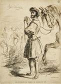 DELACROIX Eugene Un Seigneur Du Temps De François 1er DELACROIX Eugene Un Seigneur Du Temps De François 1er