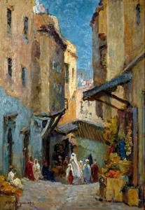  - delahogue_eugene_jules-rue_animée_dans_la_casbah_d_alger~OM2b3300~10639_20090615_9336_275