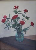 DELANEY MILTON Still Life Study Of Flowers In A Glass Vase DELANEY MILTON Still Life Study Of Flowers In A Glass Vase