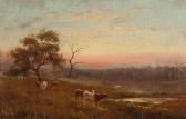 DELANEY RACHEL Cattle At Sunset DELANEY RACHEL Cattle At Sunset