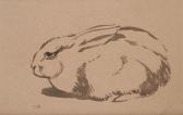 DELHOMMEAU Charles Le Lapin DELHOMMEAU Charles Le Lapin