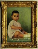 DELLA Rosa E Ritratto Di Bambina DELLA Rosa E Ritratto Di Bambina