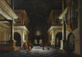 DELORME Anthonie The Interior Of A Renaissance Style Church DELORME Anthonie The Interior Of A Renaissance Style Church