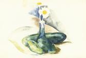 DEMUTH Charles Henry Cucumbers And A Flask Of Daisies DEMUTH Charles Henry Cucumbers And A Flask Of Daisies
