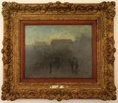 den DUYTS Gustave Vue De Ville Le Soir den DUYTS Gustave Vue De Ville Le Soir