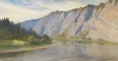 DENISOFF-URALSKY Alexei Kuzmich River Landscape DENISOFF-URALSKY Alexei Kuzmich River Landscape