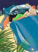 DENISON Ben Playboy Cartoon Illustration DENISON Ben Playboy Cartoon Illustration