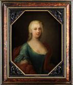 DENNER Balthasar Halbbildnis Einer Jungen Dame (laut Graviertem Schild Am Rahmen augusta Louisa Otten) DENNER Balthasar Halbbildnis Einer Jungen Dame (laut Graviertem Schild Am Rahmen augusta Louisa Otten)
