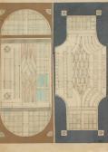 DEPERO Fortunato Progetto Per Vetrate Del Palazzo Delle Poste Di Trento DEPERO Fortunato Progetto Per Vetrate Del Palazzo Delle Poste Di Trento