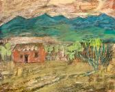 DESCHAMPS Minnie Three Works Landscape Attic Scene DESCHAMPS Minnie Three Works Landscape Attic Scene