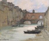 DESIRE LUCAS LOUIS MARC Ponte Vecchio Le Soir À Florence DESIRE LUCAS LOUIS MARC Ponte Vecchio Le Soir À Florence