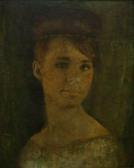 DESSAV PAUL Head And Shoulders Portrait Of A Socialite DESSAV PAUL Head And Shoulders Portrait Of A Socialite