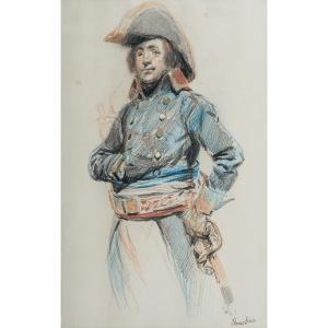 Edouard Jean Baptiste Detaille - Étude D\’un Soldat De La Révolution
