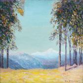 DeWOLF Wallace Leroy View Towards Snowy Mountains DeWOLF Wallace Leroy View Towards Snowy Mountains