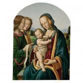 di ROCCO ZOPPO Giovanni Maria B. Madonna And Child With Two Angels di ROCCO ZOPPO Giovanni Maria B. Madonna And Child With Two Angels