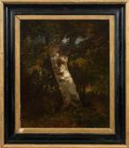 DIAZ DE LA PENA Narcisse Virgile Alter Birkenstamm DIAZ DE LA PENA Narcisse Virgile Alter Birkenstamm