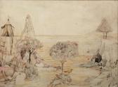 DIBBLE Cornelia Surrealist Landscape DIBBLE Cornelia Surrealist Landscape