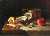 DIBERT Paul Still Life With Coconut And Copper DIBERT Paul Still Life With Coconut And Copper
