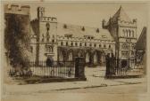 DICKENS C. Old House, Bratton Court And Tonebridge School DICKENS C. Old House, Bratton Court And Tonebridge School