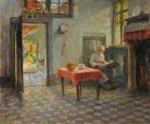 DIERICKX Jan Dentelière Dans Un Intérieur DIERICKX Jan Dentelière Dans Un Intérieur