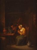 DIERICKX L. Musizierendes Paar DIERICKX L. Musizierendes Paar