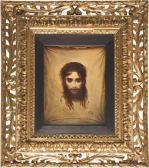 DIETRICH Carl Gekröntes Haupt Jesu Christi (kopie Des Turiner Grabtuches) DIETRICH Carl Gekröntes Haupt Jesu Christi (kopie Des Turiner Grabtuches)