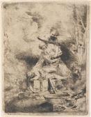 Dietrich Karl Wilhelm Ernst The Sacrifice Of Isaac (in The Manner Of Rembrandt) Dietrich Karl Wilhelm Ernst The Sacrifice Of Isaac (in The Manner Of Rembrandt)