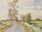 DIJKSTRA Johan Bij Ten Post; Landscape In Groningen DIJKSTRA Johan Bij Ten Post; Landscape In Groningen