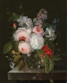 DILLENIUS Johann Caspar Anton Still Life With Flowers DILLENIUS Johann Caspar Anton Still Life With Flowers
