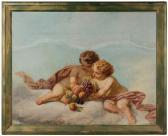 DILLENS Henri Jozef Putti
With Fruit,
Likely An Architectural Element DILLENS Henri Jozef Putti
With Fruit,
Likely An Architectural Element
