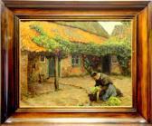 DILLIN P.M. Boerderij Met Boerin Bij Groetentuin. DILLIN P.M. Boerderij Met Boerin Bij Groetentuin.
