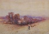 DINGLE Jnr. Thomas Young Shepherd And Shepherdess Returning To The Farmstead DINGLE Jnr. Thomas Young Shepherd And Shepherdess Returning To The Farmstead