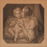 DITTMAR F. A Mother With Her Child DITTMAR F. A Mother With Her Child