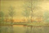 DIXON Frank M. Calm Water At Dusk DIXON Frank M. Calm Water At Dusk