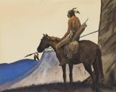 DIXON Maynard Indian On Horseback DIXON Maynard Indian On Horseback