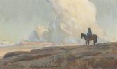 DIXON Maynard Lone Indian Gazing Across The Plains DIXON Maynard Lone Indian Gazing Across The Plains