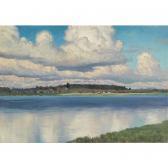 DMITRY EMIL'EVICH MARTENS Landscape With Lake DMITRY EMIL'EVICH MARTENS Landscape With Lake