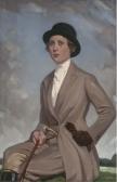 DOBBIN John Portrait Of Miss Jean Wills DOBBIN John Portrait Of Miss Jean Wills