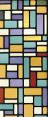 DOESBURG van Theo Stained-glass Composition Viii DOESBURG van Theo Stained-glass Composition Viii