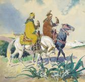 DOIGNEAU Edouard Hawkers Near A City DOIGNEAU Edouard Hawkers Near A City