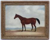 DOLLOTT J. A Bay Horse In A Landscape DOLLOTT J. A Bay Horse In A Landscape