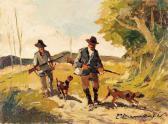 DOMENICI Carlo Cacciatori E Cani DOMENICI Carlo Cacciatori E Cani