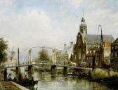 DOMMELSHUIZEN Cornelis Christaan Pelgrimsvaderskerk On The Aalbrechtskolk In Delfshaven, Rotterdam DOMMELSHUIZEN Cornelis Christaan Pelgrimsvaderskerk On The Aalbrechtskolk In Delfshaven, Rotterdam