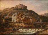 DONEUX Alexandre Vue Des Environs De Spa En 1858 DONEUX Alexandre Vue Des Environs De Spa En 1858