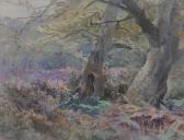 DONNE Henry Richard Beadon Woodland Scene DONNE Henry Richard Beadon Woodland Scene