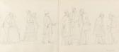 DONNER VON RICHTER Otto Figurenstudien In Wildbad DONNER VON RICHTER Otto Figurenstudien In Wildbad