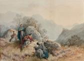 DORE Gustave Chasse Au Cerf À L'approche Dans Les Highlands, Ecosse DORE Gustave Chasse Au Cerf À L'approche Dans Les Highlands, Ecosse